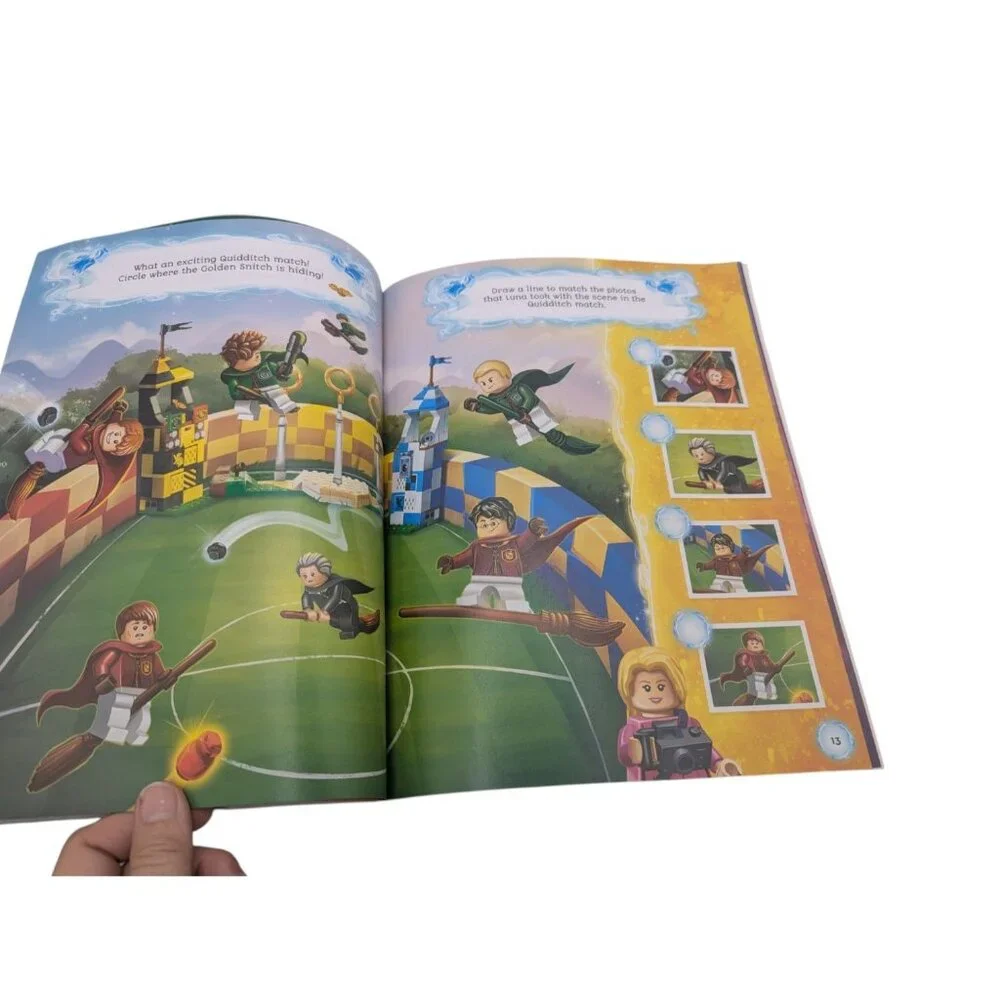 Back to Hogwarts LEGO Harry Potter Activity Book with Minifigure